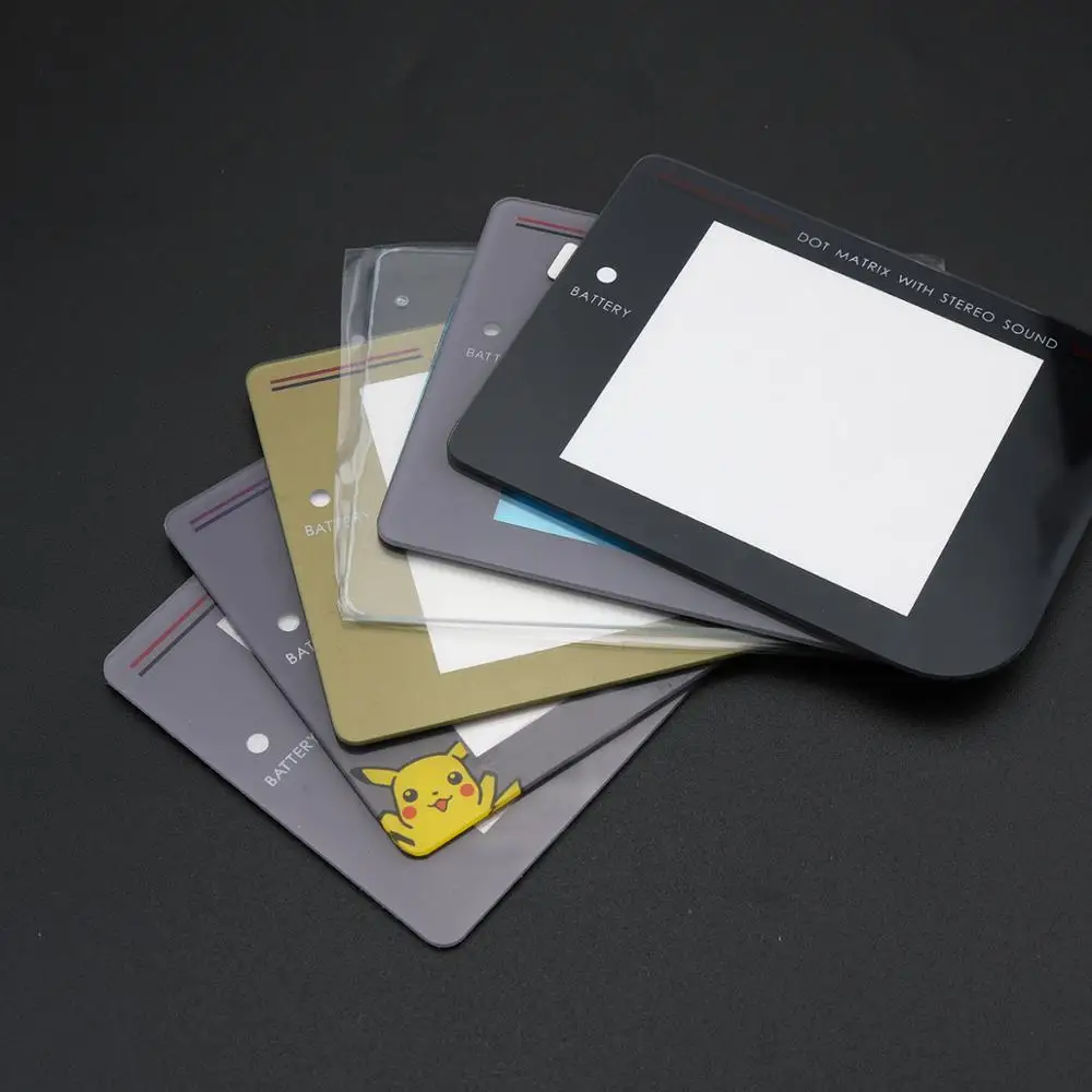 YuXi пластиковый материал чехол для объектива экрана Gameboy цветной авансовый карман