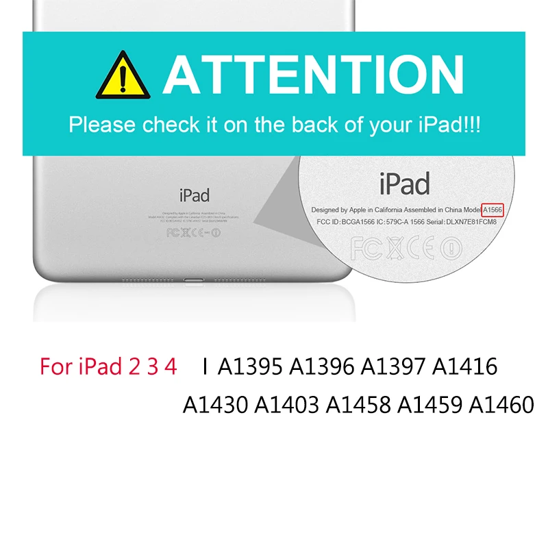 Ультра тонкий флип-чехол для iPad 3 iPad 4, мягкий силиконовый смарт-стенд, Магнитный чехол для iPad 2/3/4, чехол A1395 A1396 A1460