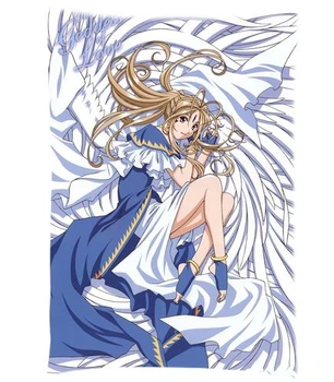 

Anime Ah My Goddess Throw Pillowcase Characters Megami-sama Belldandy & Urd Rectangle Two Sides Cushion Cover