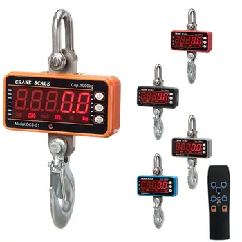 

1000kg/2000lb Hanging Scale Digital Industrial Heavy Duty Crane Scale Smart High Accuracy Electronic