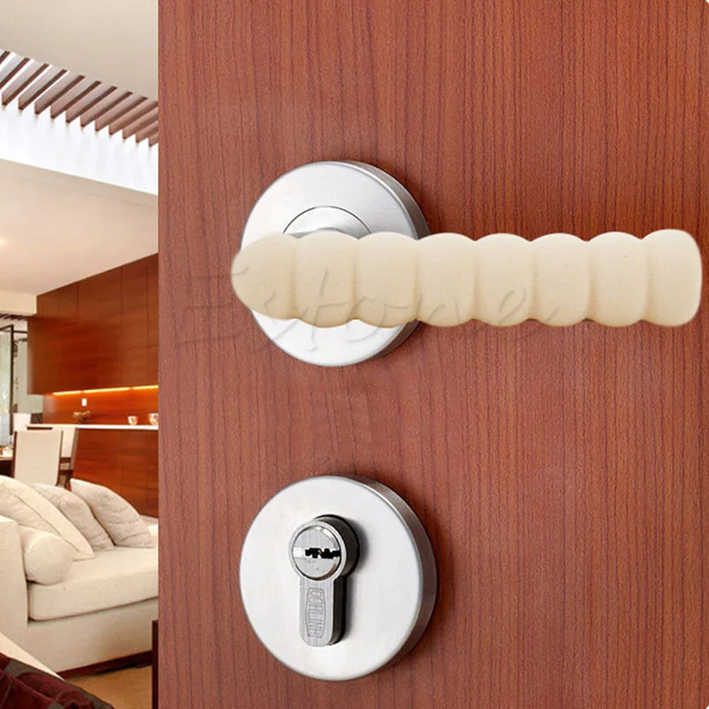 

Baby Child Doorknob Pad Case Spiral Anti-collision Door Handle Protective Sleeve