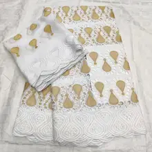 Африканская кружевная ткань, высокое качество, кружевная Свадебная швейцарская вуаль, швейцарское кружево tissu, Африканская Хлопковая сухая кружевная ткань из Дубая, 7Y