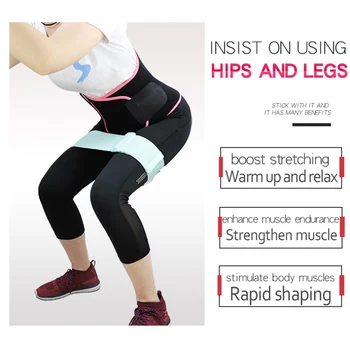 

Fitness Resistance Bands Hip Circle Anti-Slip Widen Rubber Band Exercises Workout Elastic Band Hip Lifting Loops Legs Thigh