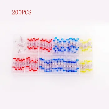 

Heat Shrink Tube Kit Waterproof Solder Ring Heat Shrinkable Middle Tube Wire Connector Solder Terminal Heat-shrinkable Sleeve