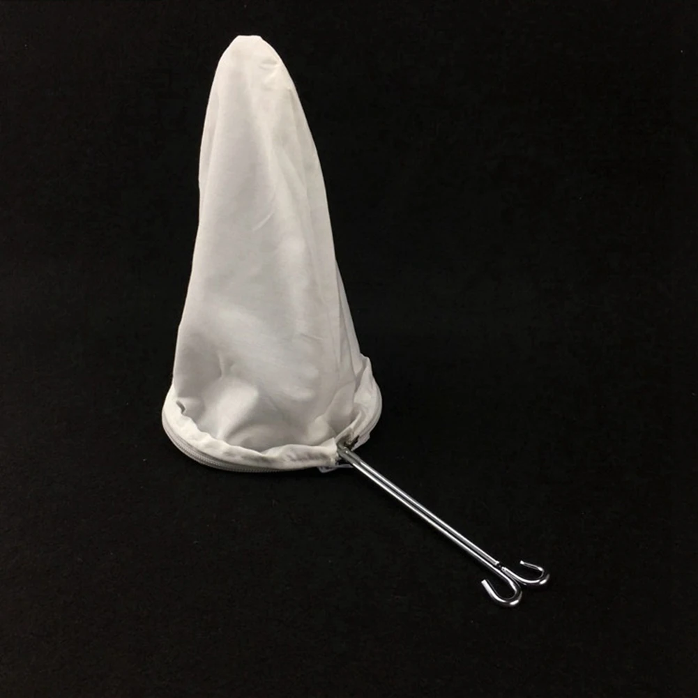 Sock Bag Hand Drip Cloth Strainer Handmade Reusable Tea Cloth Strainer S/M/L Infuser Handle Coffee Dripper Tea Filter Bag