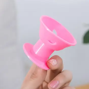

20/30pcs Silicone Curler Hair Styling Diy Tool Soft Hair Rubber Curler Curling Mushroom Magic V8U5
