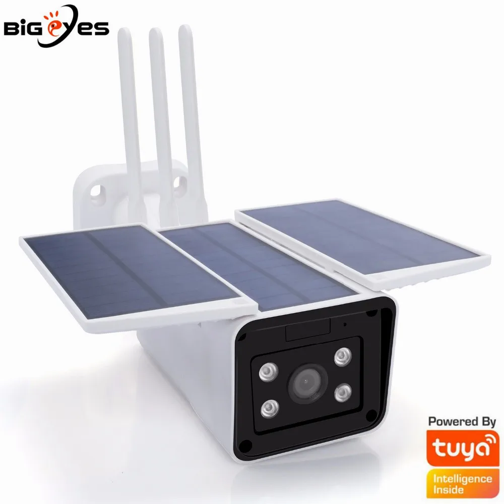 Wodoodporna kamera zasilana energią słoneczną Tuya kamera WiFi UBOX/TUYA APP aparat inteligentny aparat fotograficzny kamera zewnętrzna Smartlife TUYA WiFi 2 Wodoodporna kamera zasilana energią słoneczną Tuya kamera WiFi UBOX/TUYA APP aparat inteligentny aparat fotograficzny kamera zewnętrzna Smartlife TUYA WiFi 2