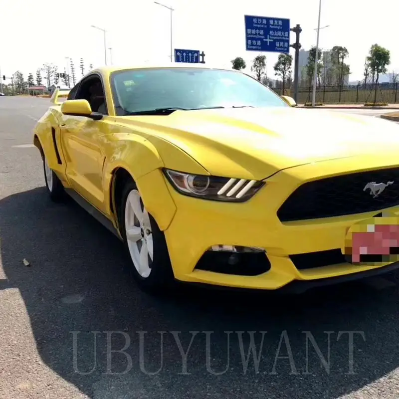 Для Ford Mustang Высокое качество ABS Материал грунтовка цвет украшение в виде хвостового крыла задний спойлер багажника GTTS