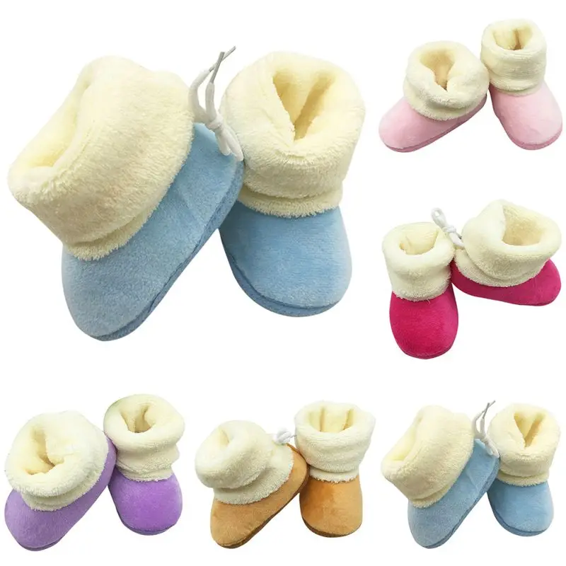Bobora Baby Girls Shoes Booties Winter Warm Shoes Flexible Anti-slip
Infant Boys Bootie Shoes