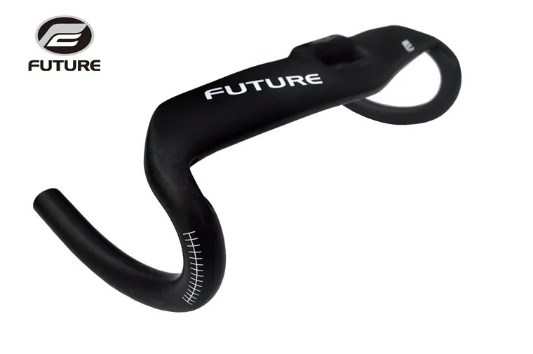 

Taiwan Future All Carbon Fiber Road Bicycle Split Type to Breaking Wind Version Bent Handlebar ma biao zuo Handlebar