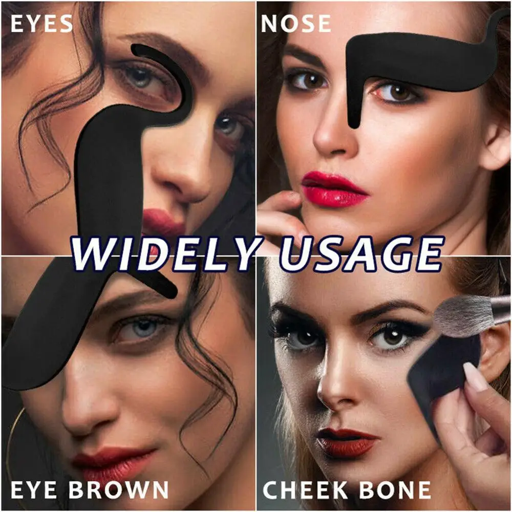 

Eyebrow Stencil Facial Contour Tool Perfect Contourer Makeup Tools Eyeliner Card Maker Beauty Tools Women Makeups Cosmetic