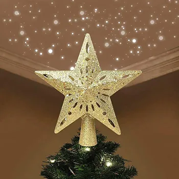 

LED Light 3D Christmas Projection Lighting Lamp Christmas Twinkling Star Light rojector Night Light for Xmas Home Decoration