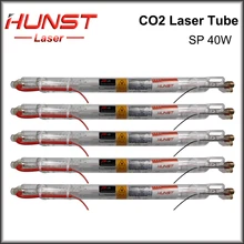 

Hunst SP 40W Co2 Laser Tube Diameter 55mm Laser Lamp Length 700mm Laser Tube For Laser Engraving Cutting Machine