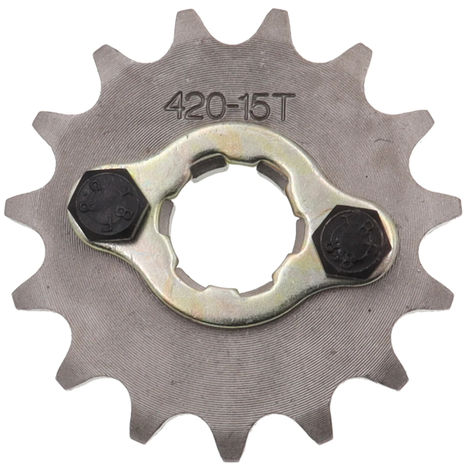 Front Engine 420# 17mm 10T 11T 12T 13T 14T 15T 16T 17T 18T 19T Teeth Chain Sprocket With Retainer Plate Locker For Motorcycle
