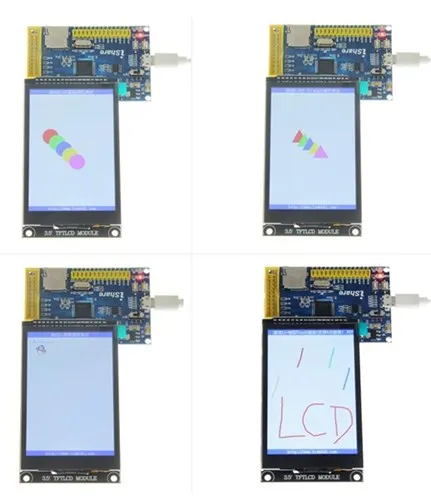 3,5 дюймов HD TFT lcd емкостный сенсорный экран с адаптером ILI9488 контроллер GT911 IC 16 бит параллельный интерфейс 320*480