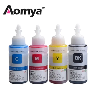 

Aomya Dye Refill Ink Kit 4*70ml Printer Ink for Epson L486 /L355 L300 L100 L110 L200 L210 L120 L130 L1300 L220 L310 L365