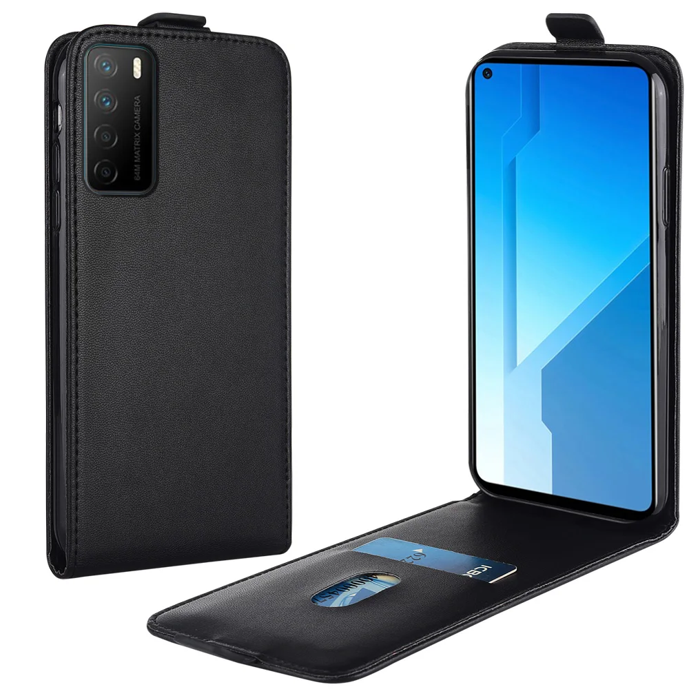 Flip Leather Case for Huawei Honor Play 4 ASK-AL00x Vertical Cover Play4 Phone Bag | Мобильные телефоны и аксессуары