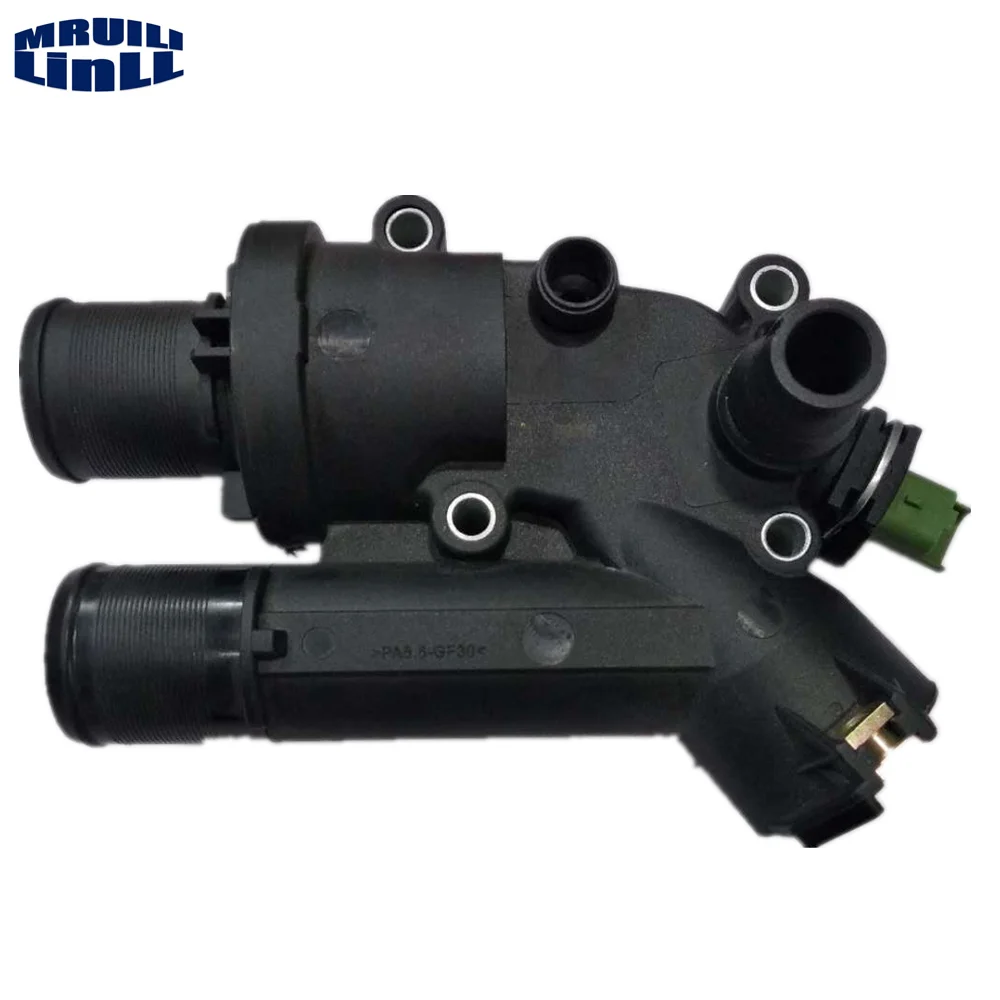 

NEW Engine Coolant Thermostat Housing LR001312 For LAND ROVER Freelander 2 Evoque Discovery Sport Jaguar 2.2