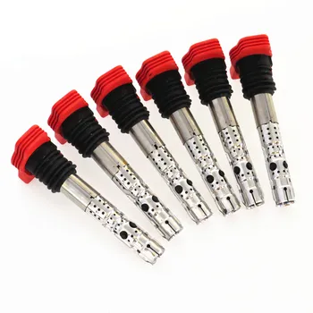 

RWSYPL Red Ignition Coils For 1.8 1.9TDI 2.5TDI A6 C5 A8 D3 A4 B7 1.8T Turbo 06C 905 115 L 06C905115L