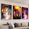 Tiger, Lion & Wolf DIY Diamond Art Kits