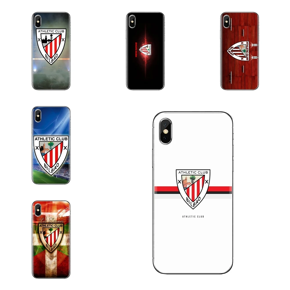 С логотипом футбольного клуба Athletic Club Bilbao для LG Spirit Motorola Moto X4 E4 E5 G5 G5S G6 Z Z2 Z3 G2 G3 C Play
