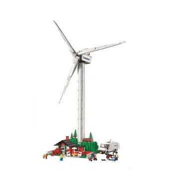 

New 844pcs Creator Expert series Vestas Wind Turbine Building Blocks 10268 Bricks Toys For Children Gift
