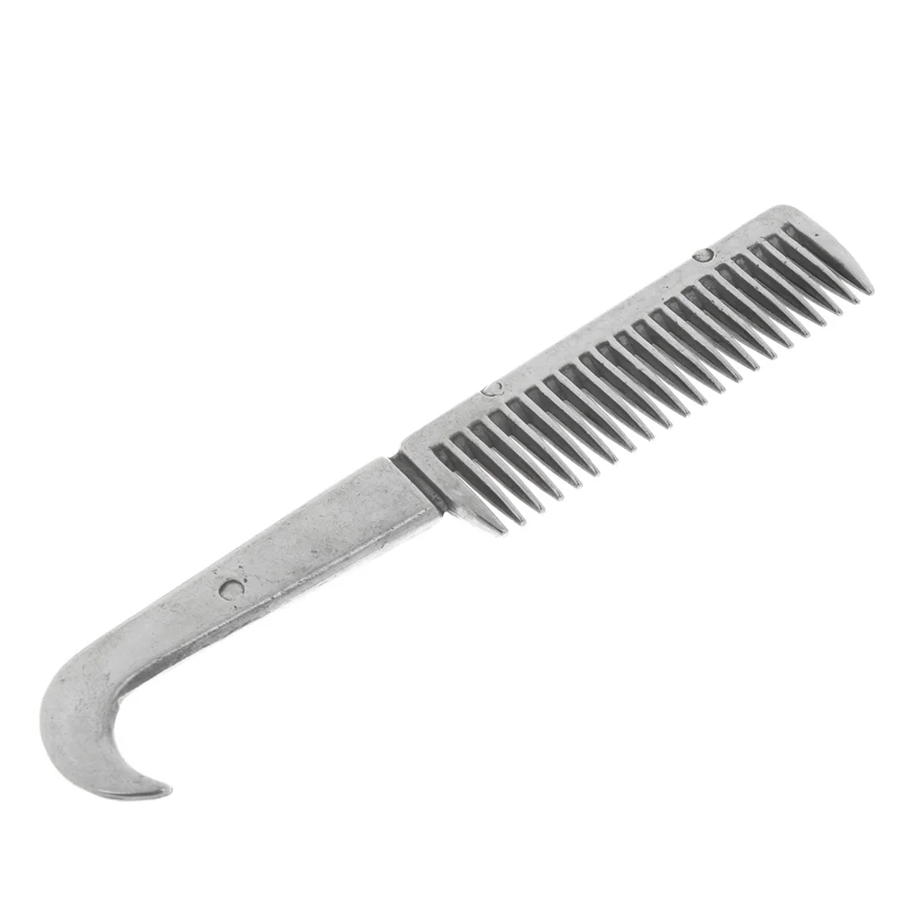 Durable Horse Pony Grooming Tool Curry Comb Silver Horse Care Durable Horse Pony Grooming Tool Curry Comb Silver Horse Care