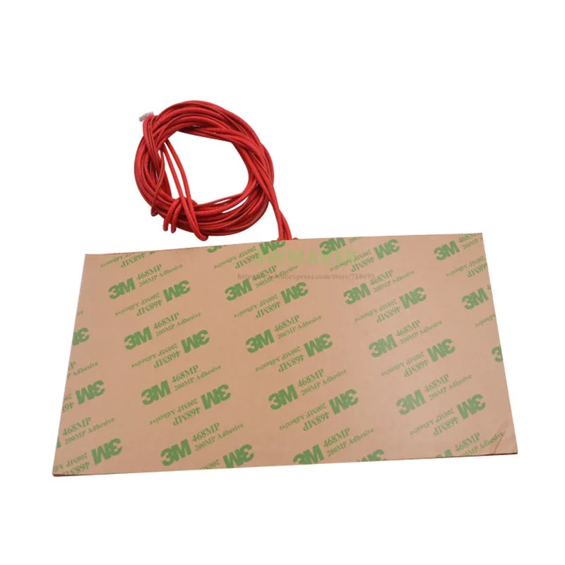 400x500mm 1000W  3D Printer Heat Bed Silicone