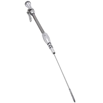 

For SB for Ford 260 289 302 Stainless Flexible Engine Oil Dipstick Braided for SBF for Mustang