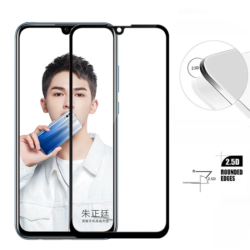 

For Redmi Note 7 Screen Protector for huawei honor 10 20 lite 10i 20i protective glass honor 7A 7C Pro Full Cover Tempered Glass