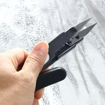 

5pcs Shrimp-Shaped Stainless Steel Fish Use Scissors Accessories Folding Fishing Line Cut Clipper Fishing Scissor Tackle