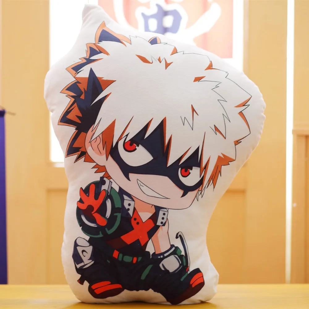 1 шт/40 55 см персонажей из аниме Bakugou Katsuki Todoroki шото haku укрепить плюшевые Boku без Hero Академия подушка мультфильм игрушки