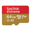 SanDisk carte mémoire extrême 256GB TF carte Flash 128GB 64GB SDXC UHS-I carte MicroSD U3 Class10 V30 A2 pour gopro 4K UHD vidéo ► Photo 3/6