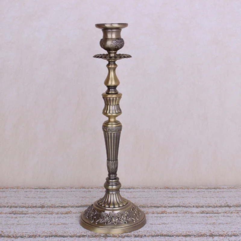 Stainless Steel Decor Wedding Table Centerpieces Moroccan Decor Wedding Table Vintage Candle Holders Swieczniki Kandelaar CC50ZT - Цвет: Type B Copper