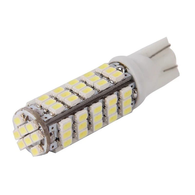 Авто 3500 K-4000 K 12V 15W светодиодный T10 3020 68SMD светильник для номерного знака запчасти
