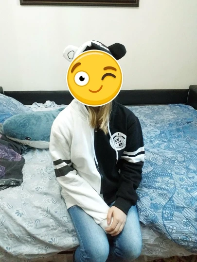 Аниме медведь Danganronpa моно Кума Косплей толстовки унисекс для взрослых Черный Белый медведь повседневная куртка уличная толстовка с длинными рукавами