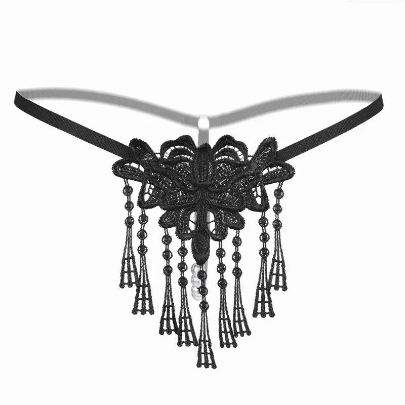 

Woman Underwear Erotic Lingerie Open Crotch Embroidery Tassel Babydoll Ladies Sexy Lingerie Lace Sleepwear Porno Women Thongs