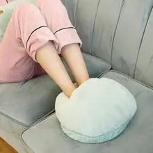 Домашняя офисная зимняя Удобная USB 5V электрическая грелка для ног грелка Подушка электрическая теплая грелка для ног обувь для ног