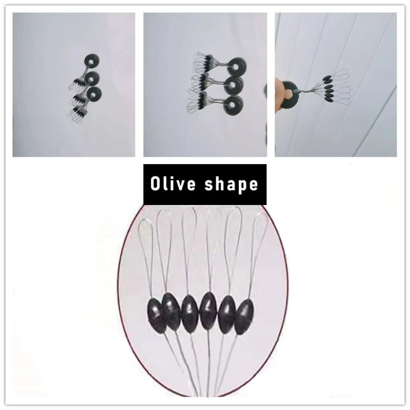 600Pcs 100 Group Set Rubber Space Beans Oval Stopper Fishing Bobber For Fly Fishing Accessories Spinner Bait Fish Tool