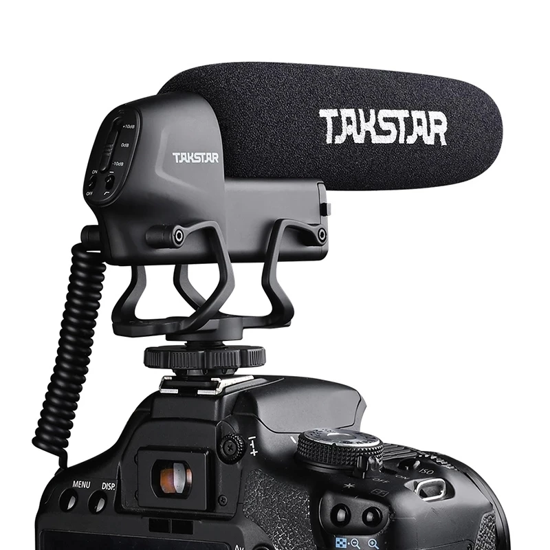 Кардиоидный микрофон Takstar для SGC-600 конденсаторный фотосъемки и интервью подходит