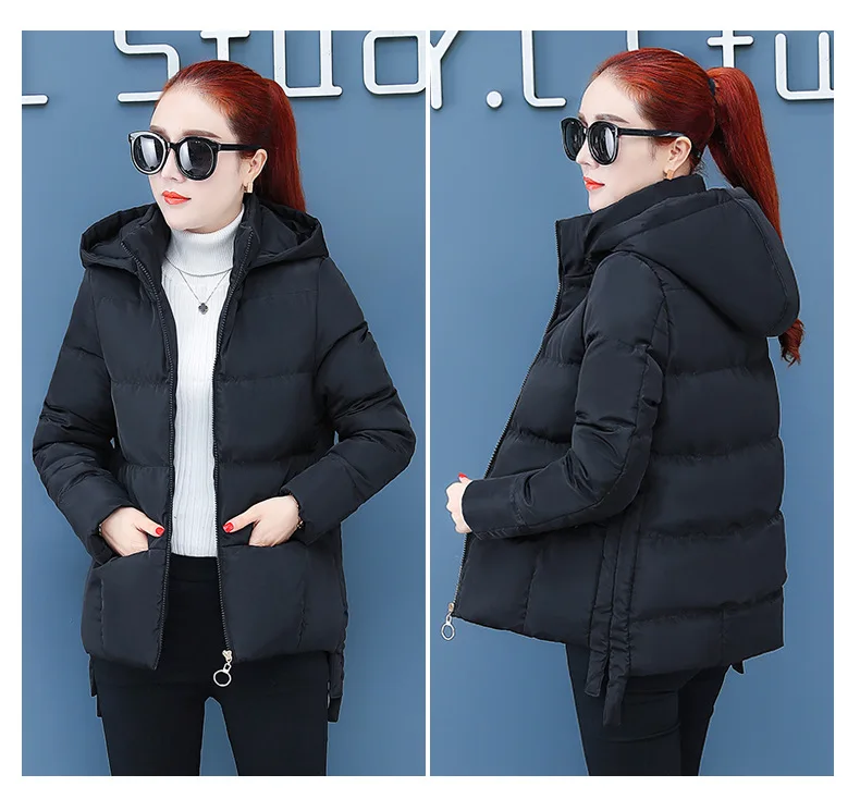 Women Winter Jacket With Fur collar Warm Hooded Female Women Winter Coat Long Parka Women Outwear Camperas