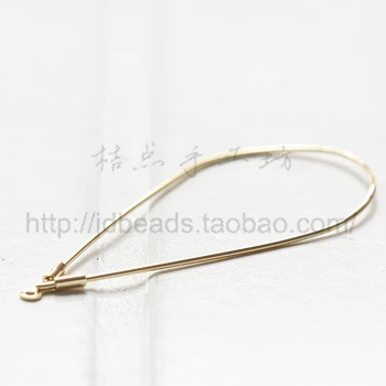 

Solid Brass Earring Hooks - Teardrop - Tear 54.4x25.6mm (3450C)