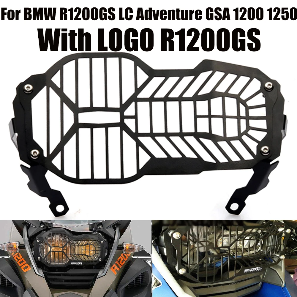 For BMW R 1200 GS R1200 R1200GS LC Adv adventure Motorcycle Headlight Head Light Guard Protector Cover Protection Grille Gril | Автомобили