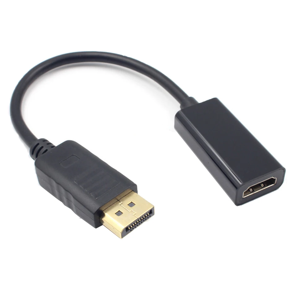 4K порт дисплея 1080P DP к гнезду HDMI-совместимый кабель адаптер конвертер для HP/DELL