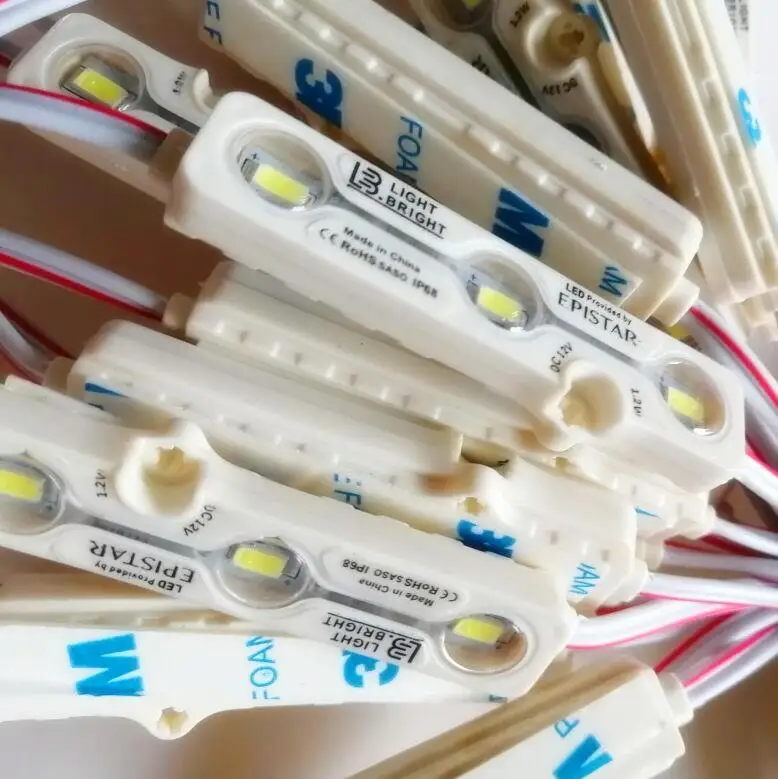 IP68 SMD 5730 5630 Светодиодный модуль фонарь 1 5 Вт 3 светодиода знак задние фонари
