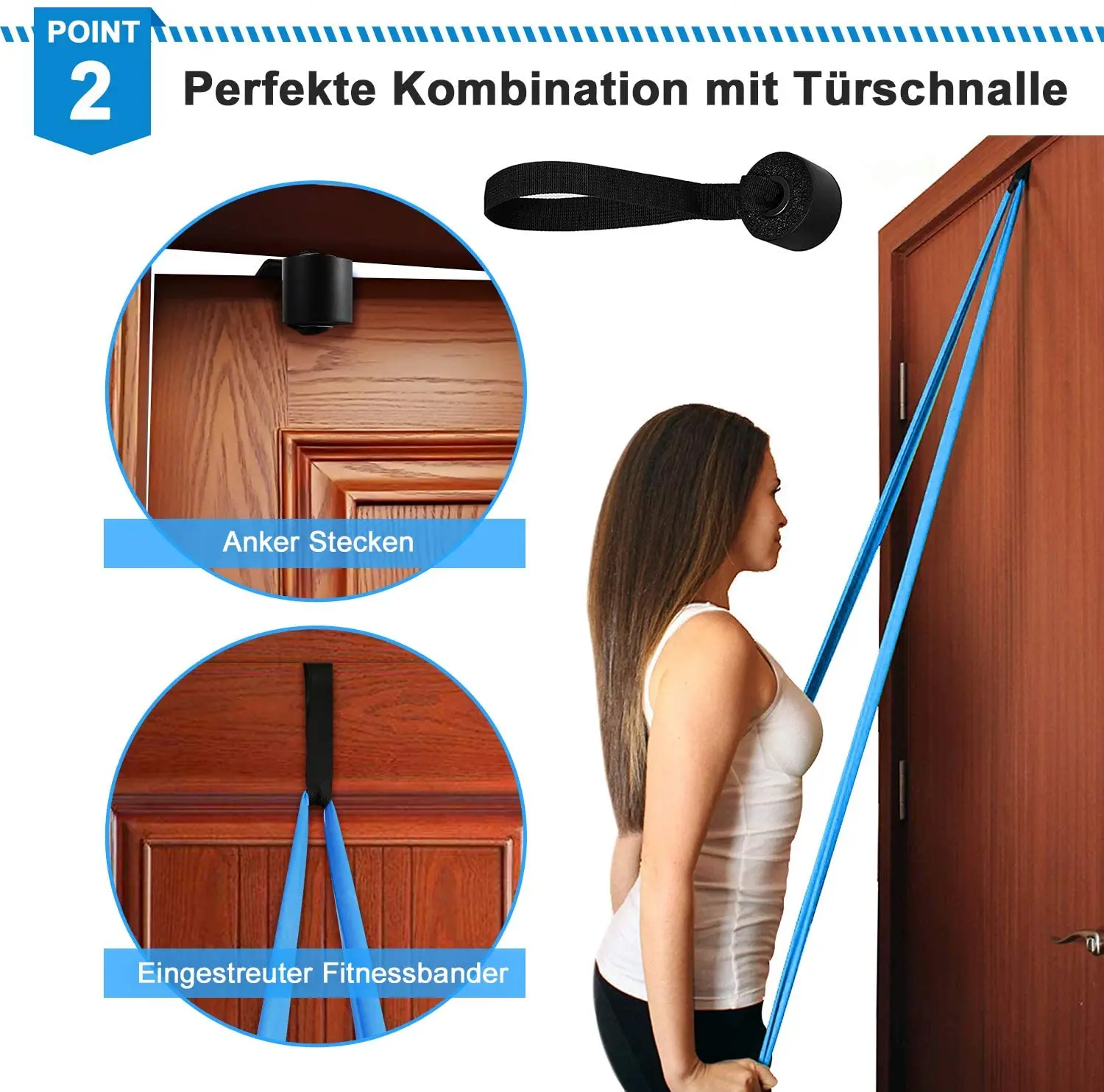 4-Piece Elastic Resistance Bands 3