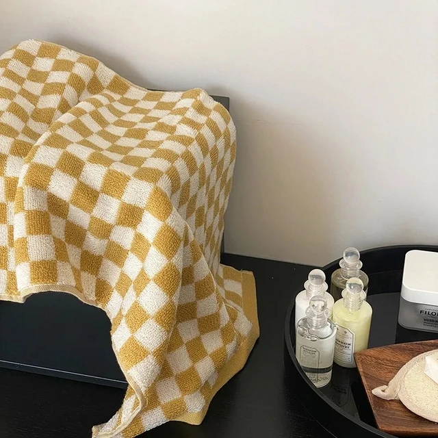 white plaid 70x140cm
