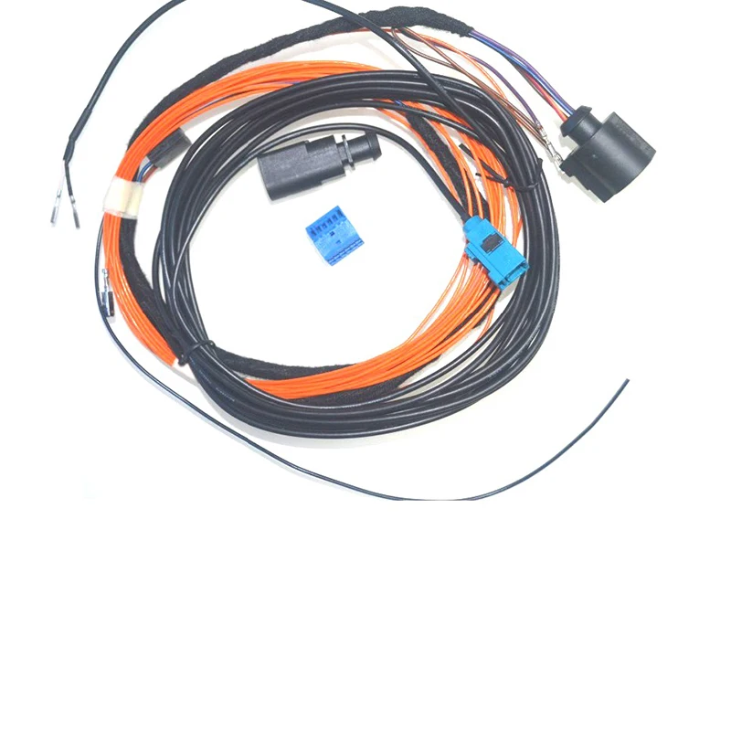 OEM RGB камера заднего вида кабель MIB флип реверсивная камера проводка для VW Golf 7 mk7