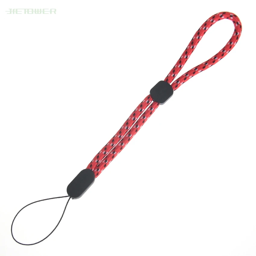 500pcs/lot Adjustable Wrist Strap Hand Lanyard for Phone IPhone Samsung Camera USB Flash Drives Keys ID Card Keycord Keychain