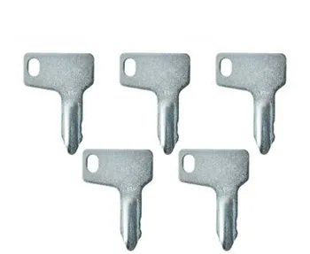 

5pc Ignition Keys for Yanmar Kubota Mini Excavator Takeuchi John Deere RG60472 Free Shipping